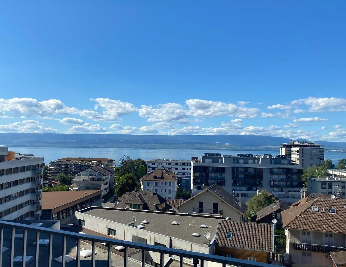T2 Centre De Thonon Avec Vue Lac Apartment